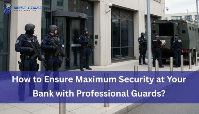 Bank with Professional Guards