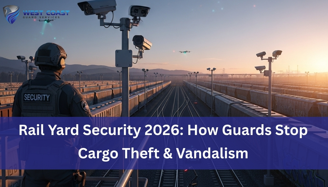 Rail Yard Security 2026: How Guards Stop Cargo Theft & Vandalism