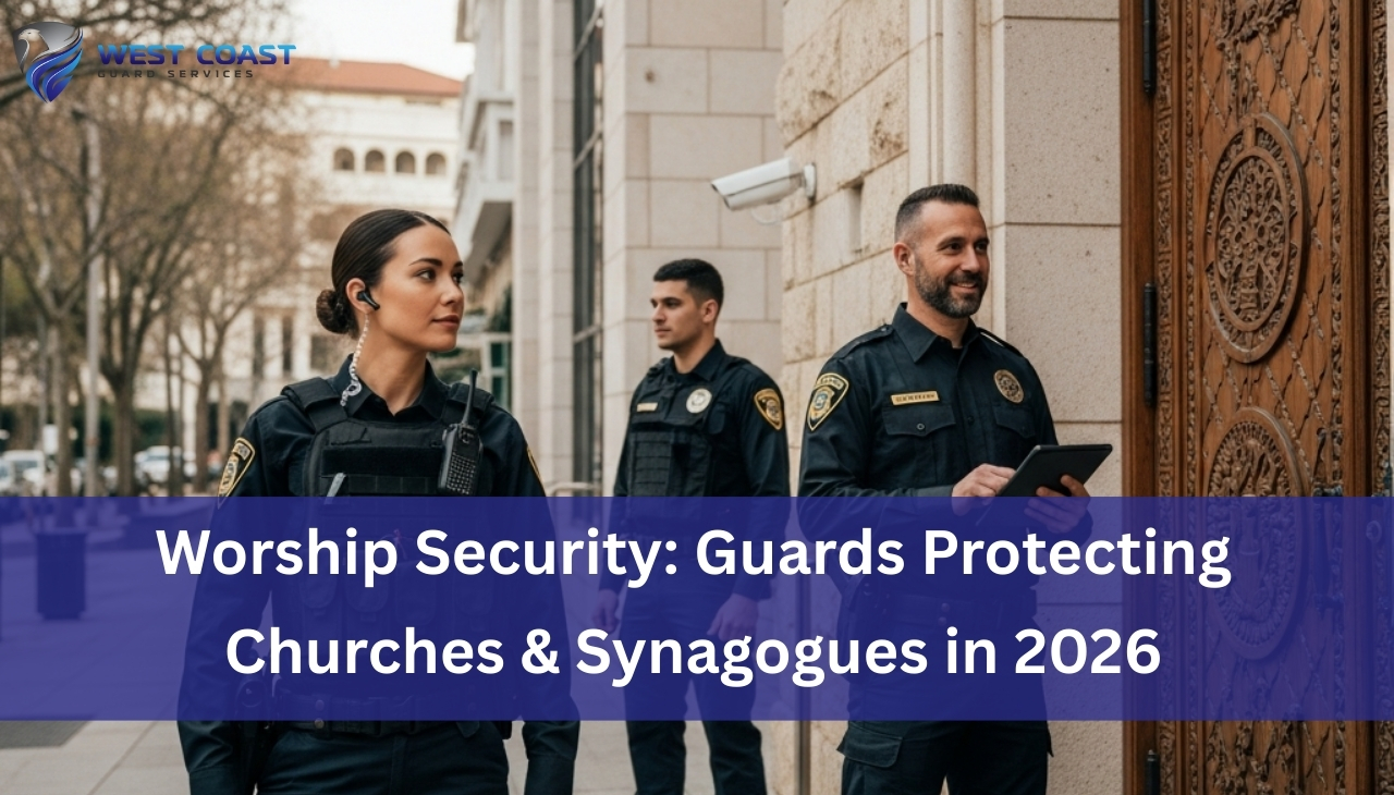 Security Guards Message Worship Security: Guards Protecting Churches & Synagogues in 2026