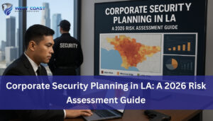 Read more about the article Corporate Security Planning in LA: A 2026 Risk Assessment Guide