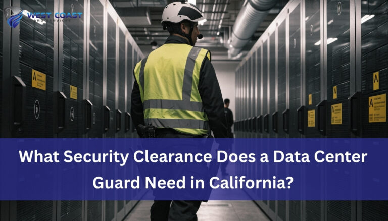 Data Center Guard Need in California