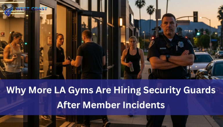 Gyms Are Hiring Security Guards