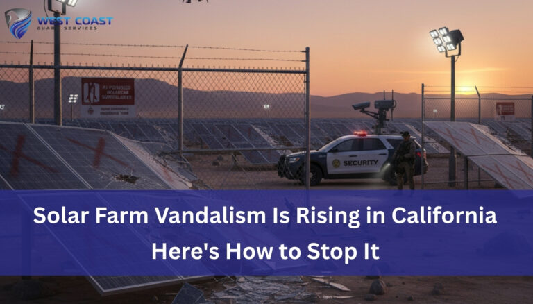 Solar Farm Vandalism Is Rising in California