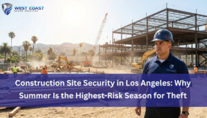 Read more about the article Construction Site Security in Los Angeles: Why Summer Is the Highest-Risk Season for Theft