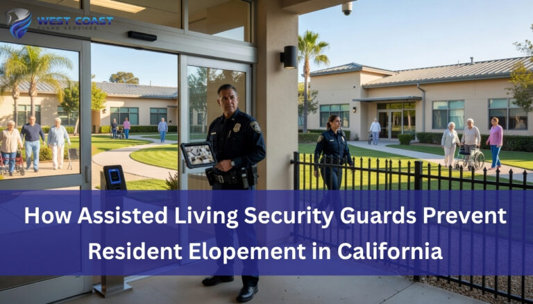 How Assisted Living Security Guards Prevent Resident Elopement in California