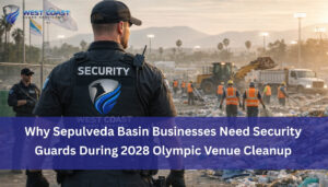 Read more about the article Why Sepulveda Basin Businesses Need Security Guards During 2028 Olympic Venue Cleanup